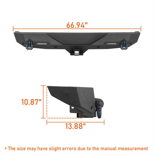 Front Bumper / Rear Bumper / Side Steps(18-25 Jeep Wrangler JL)-LandShaker