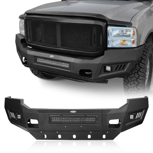LandShaker Aftermarket Full Width Front Bumper for 2005-2007 Ford F-250 lsg8500 1