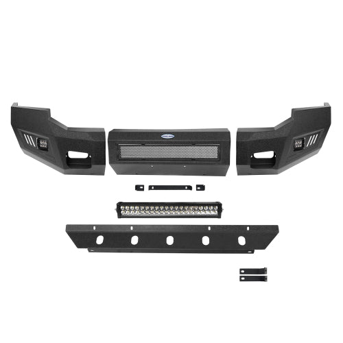 LandShaker Aftermarket Full Width Front Bumper for 2005-2007 Ford F-250 lsg8500 7