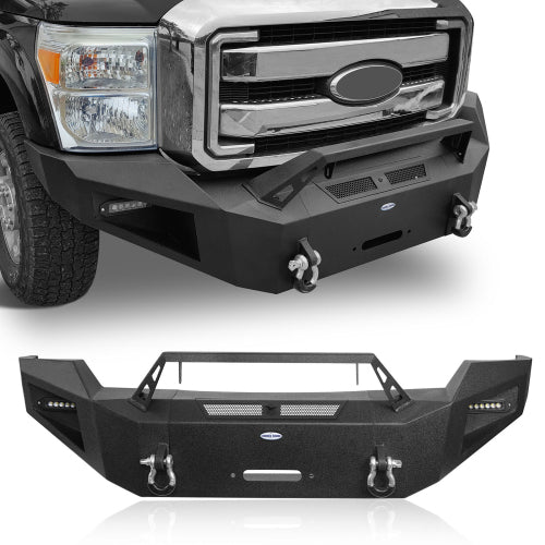 LandShaker Aftermarket Full Width Front Bumper for 2011-2016 Ford F-250 lsg8520 1