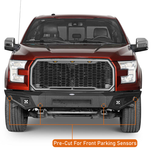 LandShaker Aftermarket Full-Width Front Bumper for 2015-2017 Ford F-150, Excluding Raptor lsg8282 12