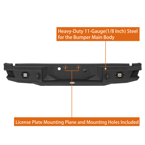 LandShaker Aftermarket Pickup Truck Rear Bumper for 2005-2007 Ford F-250 lsg8503 6