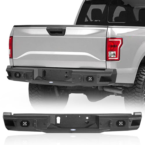 LandShaker Aftermarket Rear Bumper for 2018-2020 Ford F-150 , Excluding Raptor lsg8259 1