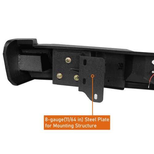 LandShaker Aftermarket Rear Bumper for 2018-2020 Ford F-150 , Excluding Raptor lsg8259 10