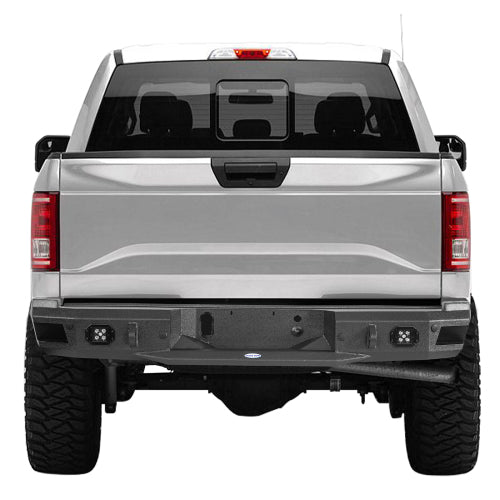 LandShaker Aftermarket Rear Bumper for 2018-2020 Ford F-150 , Excluding Raptor lsg8259 2