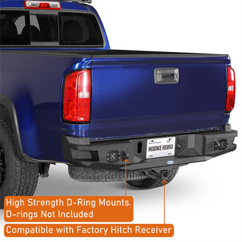 Aftermarket Rear Bumper For 2015-2022 Chevy Colorado GMC Canyon (Excluding ZR2 Models) - LandShaker