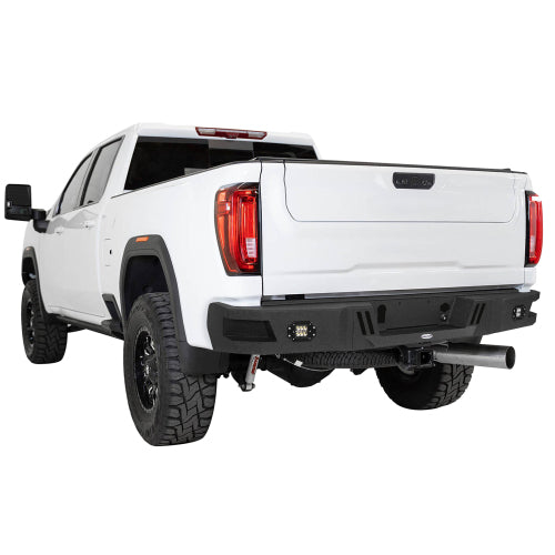LandShaker Aftermarket Rear Bumper w/LED floodlights for 2020-2023 GMC Sierra 2500HD lsg9204 3