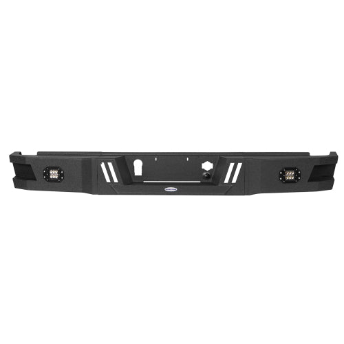 LandShaker Aftermarket Rear Bumper w/LED floodlights for 2020-2023 GMC Sierra 2500HD lsg9204 5
