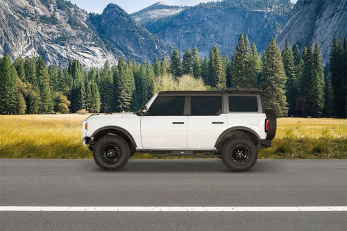 LandShaker Bronco Nerf Side Step Bars for 2021-2023 Ford Bronco 4-Door lsg8901s 4