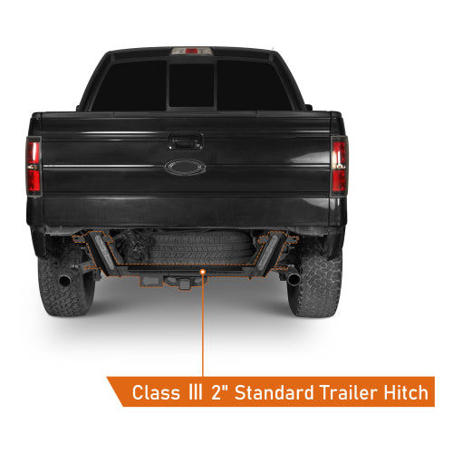 LandShaker Class III Receiver Hitch with 2" Square Receiver Opening for 2009-2014 Ford F-150 lsg8214s 9