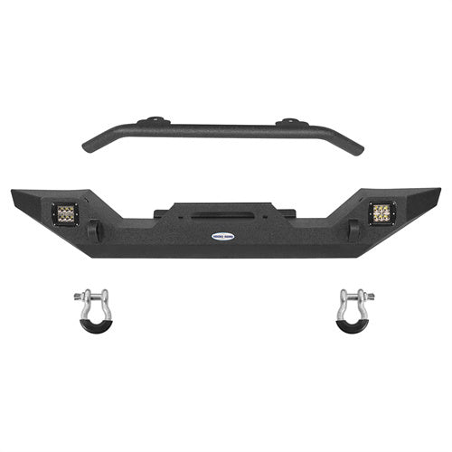 Different Trail Front Bumper & Rear Bumper Combo for 1997-2006 Jeep Wrangler TJ - LandShaker 4x4 LSG.1010+LSG.1012 14