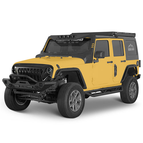 Front & Rear Fender Flare Delete Kit For 2007-2018 Jeep Wrangler JK - Landshaker4x4