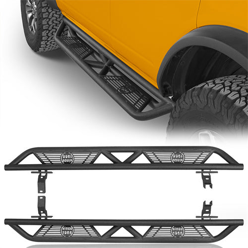 Nerf Side Step Bars (21-22 Ford Bronco 4-Door) - LandShaker