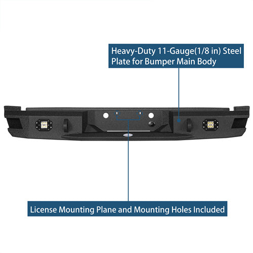 Replacement Rear Bumper (11-16 Ford F-250) - LandShaker