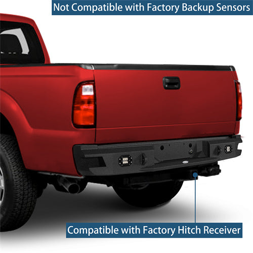Replacement Rear Bumper (11-16 Ford F-250) - LandShaker
