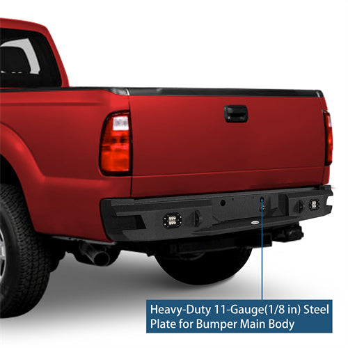 Replacement Rear Bumper (11-16 Ford F-250) - LandShaker