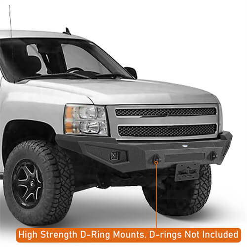 Guardian Ⅰ Front Bumper For 2007-2013 Chevy Silverado 1500 2nd Generation - LandShaker-lsg9033-7