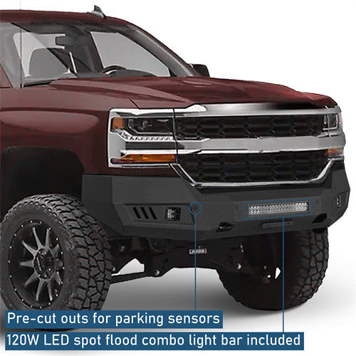 Front Bumper(16-18 Chevy Silverado 1500)-LandShaker