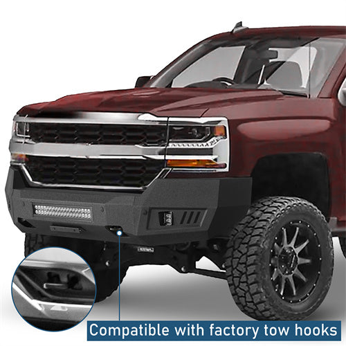 Front Bumper(16-18 Chevy Silverado 1500)-LandShaker