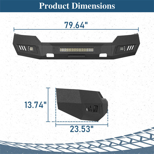 Front Bumper(16-18 Chevy Silverado 1500)-LandShaker