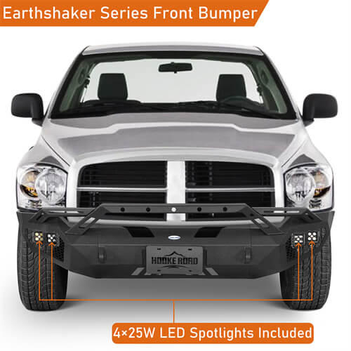 Discovery Ⅰ Full Width Front Bumper For 2019-2024 Ram 1500 - LandShaker-lsg6035-4