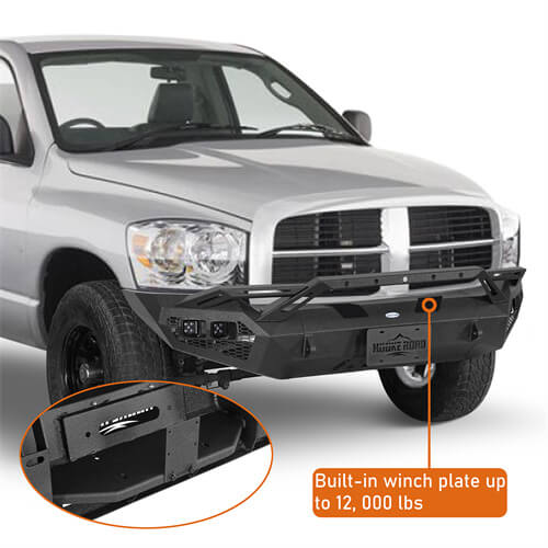 Discovery Ⅰ Full Width Front Bumper For 2019-2024 Ram 1500 - LandShaker-lsg6035-6