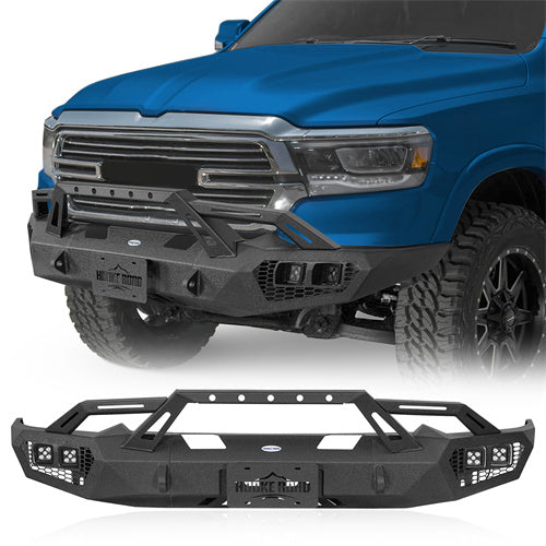 Off-Road Front Bumper For 2019-2024 Ram 1500(Excluding EcoDiesel, Rebel & TRX, Classic Models) - LandShaker