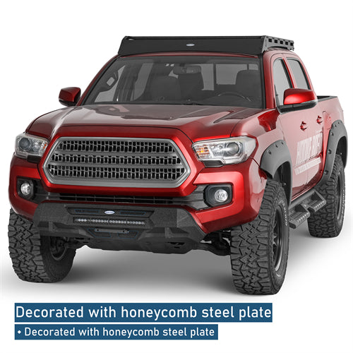Blink Stubby Front Bumper For 2016-2023 Toyota Tacoma - Landshaker4x4
