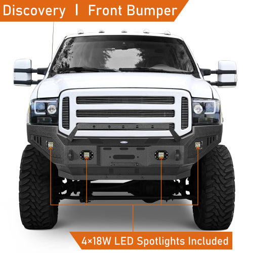 LandShaker Front Bumper w/ Winch Plate for 2005-2007 Ford F-250 lsg8505 8