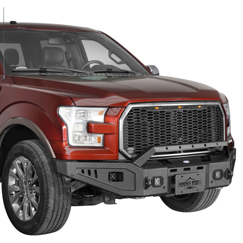 LandShaker Full-Width Front Bumper for 2015-2017 Ford F-150, Excluding Raptor lsg8280 2