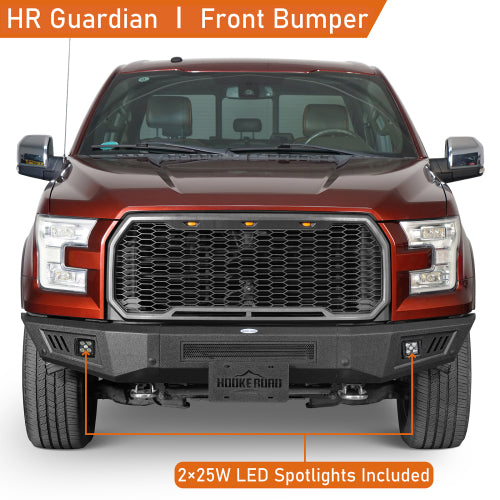 LandShaker Full-Width Front Bumper for 2015-2017 Ford F-150, Excluding Raptor lsg8281 8