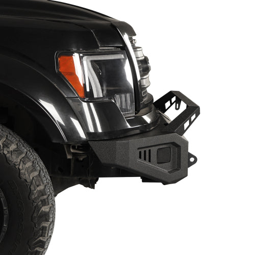 LandShaker Full Width Front Bumper w/ Winch Plate for 2009-2014 Ford F-150, Excluding Raptor lsg8213s 3