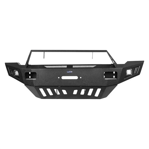 LandShaker Full Width Front Bumper w/ Winch Plate for 2010-2018 Ram 2500 lsg6403  4