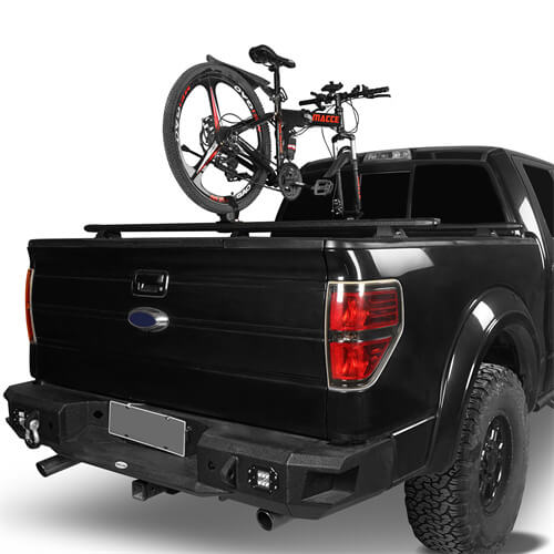 Heavy Duty Aluminum Truck Bed Rack Low Profile Adjustable Crossbars Rack For All Common Trucks - LandShaker4x4