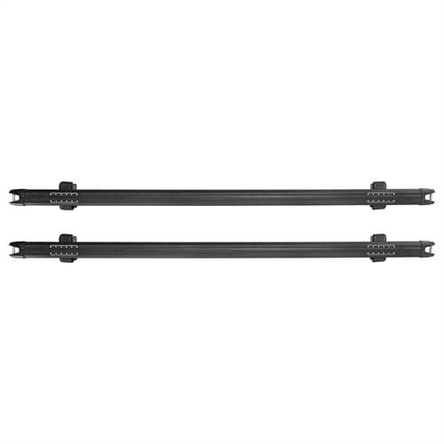 Heavy Duty Aluminum Truck Bed Rack Low Profile Adjustable Crossbars Rack For All Common Trucks - LandShaker4x4