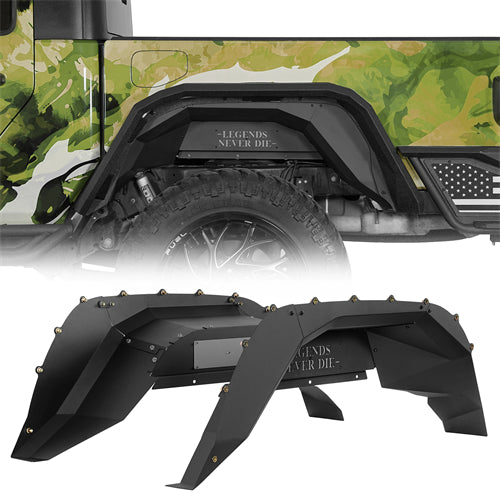 Legend Rear Inner Fender Liners For 2020-2025 Jeep Gladiator JT - Landshaker4x4