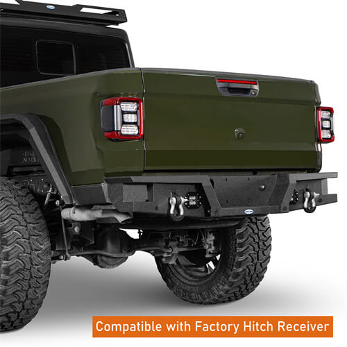 Jeep Gladiator Rear Bumper for 2020-2024 Jeep Gladiator JT - LandShaker 4x4 ls7003 10