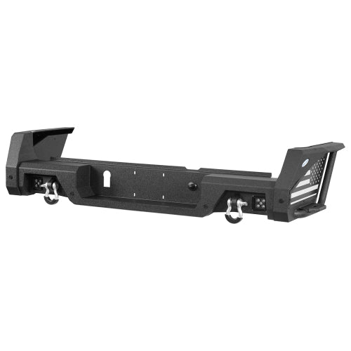 LandShaker Jeep JT Rear Bumper w/ Bedside Slider Steps for Jeep Gladiator JT lsg7019s 5