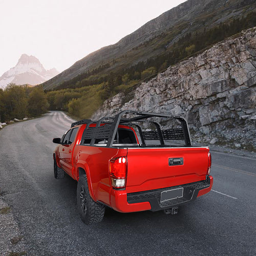 LandShaker18.8" High Overland Bed Rack for Toyota Tacoma & Tundra lsg9905s 9