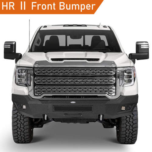 LandShaker Aftermarket Front Bumper w/ LED Spotlights for 2020-2023 GMC Sierra 2500HD lsg9200 9