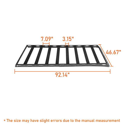 LandShaker Aluminum Roof Rack for 2010-2024 Toyota 4Runner lsg9808s 7