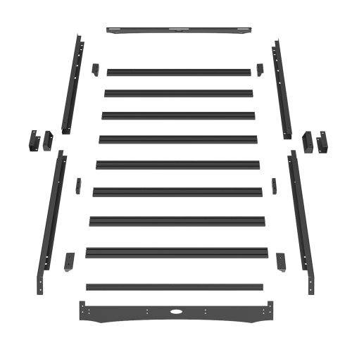 LandShaker Aluminum Roof Rack for 2010-2024 Toyota 4Runner lsg9808s 8