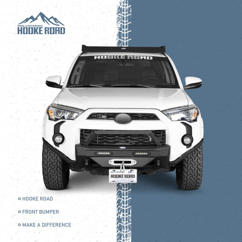 LandShaker Stubby Front Bumper for 2014-2024 Toyota 4Runner, Excluding Limited & Nightshade lsg9809s 5