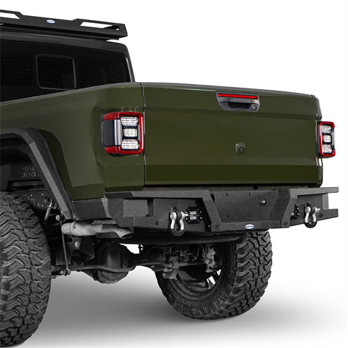 Jeep JT Mid Width Front Bumper & Rear Bumper for 2020-2024 Jeep Gladiator - LandShaker 4x4 ls30187003s 14