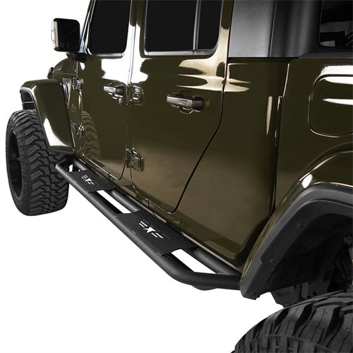 Jeep JT Mid Width Front Bumper / Rear Bumper / Side Steps for 2020-2023 Jeep Gladiator JT - LandShaker 4x4 LSG.3018+.7003+7002 10
