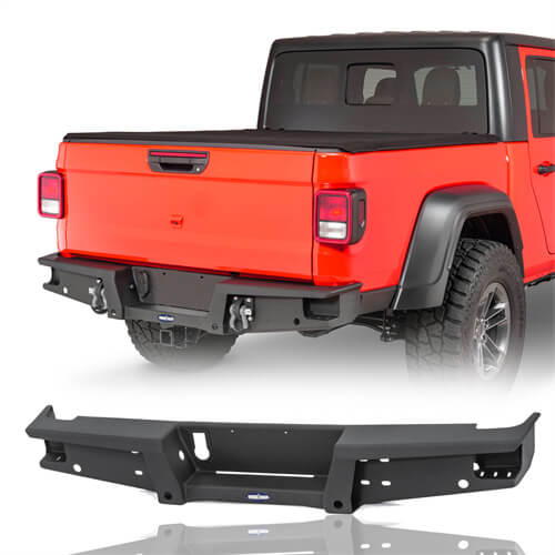 Jeep JT Mid Width Front Bumper / Rear Bumper / Side Steps for 2020-2023 Jeep Gladiator JT  - LandShaker 4x4 LSG.3018+7003+7001 6