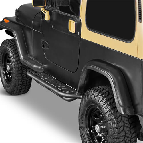 Off-road Nerf Side Step Bars For 1987-1995 Jeep Wrangler YJ - LandShaker-lsg1065-2