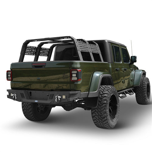 LandShaker Offroad Rear Bumper for 2020-2023 Jeep Gladiator JT lsg7010s 2