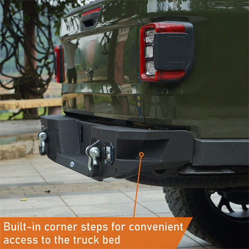 LandShaker Offroad Rear Bumper for 2020-2023 Jeep Gladiator JT lsg7010s 8
