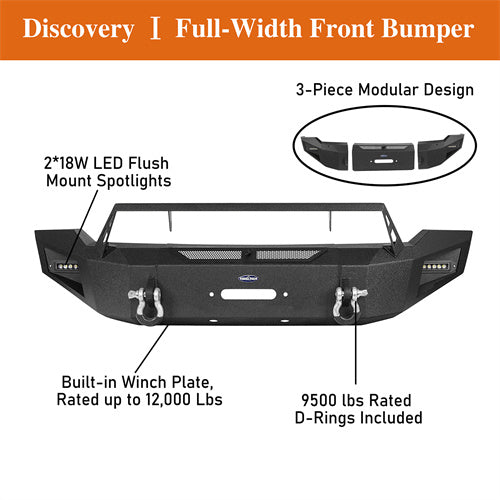 LandShaker Ram 1500 Full Width Front Bumper for 2006-2008 Ram 1500 lsg6502 9